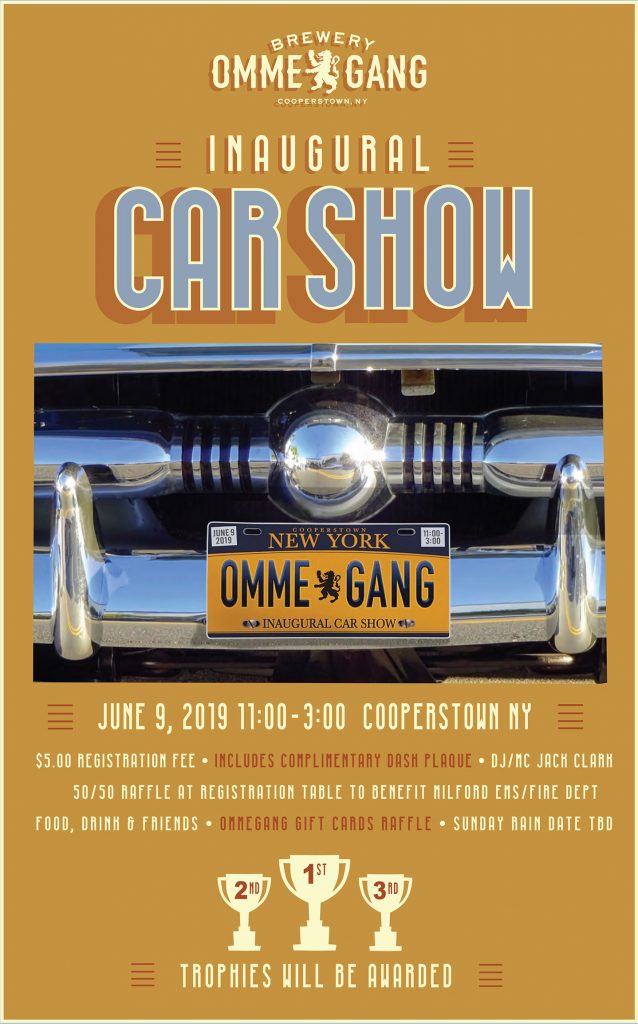 Brewery Ommegang Inagural Car Show 2019