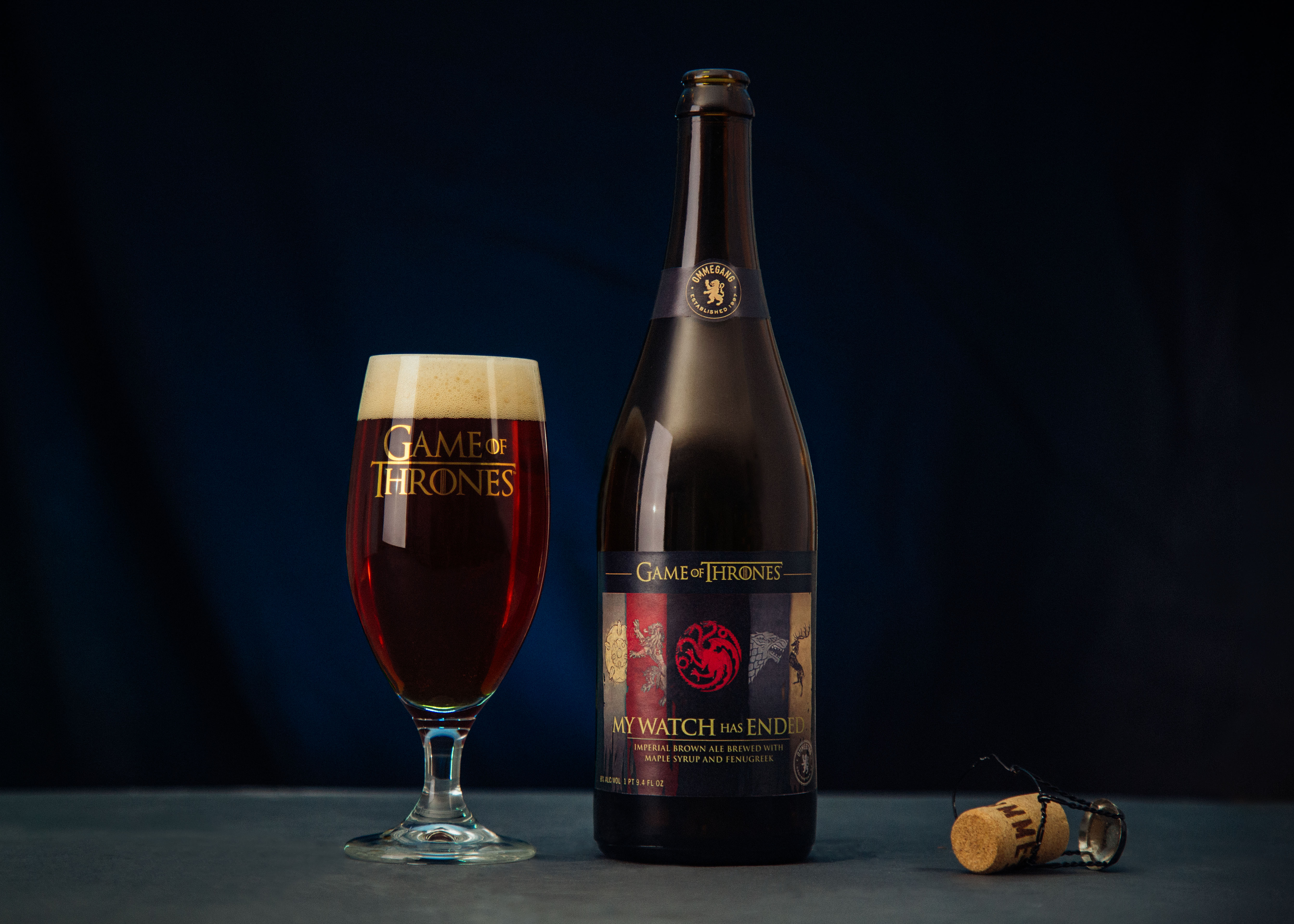 Brewery Ommegang and HBO announce My Watch Has Ended, a beer to celebrate the end of Game of Thrones