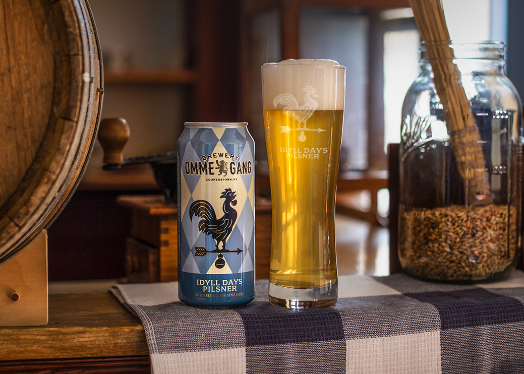 Brewery Ommegang Launches Idyll Days Pilsner; New year-round offering arrives in March