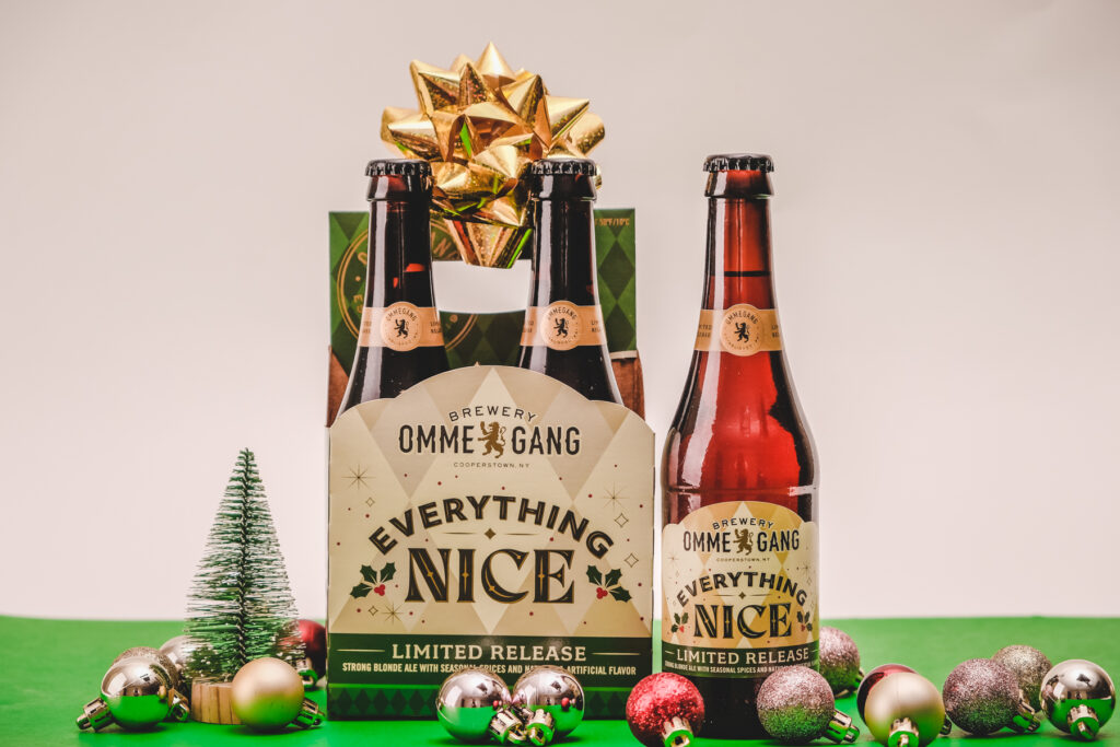 Everything Nice 4-pack and bottle