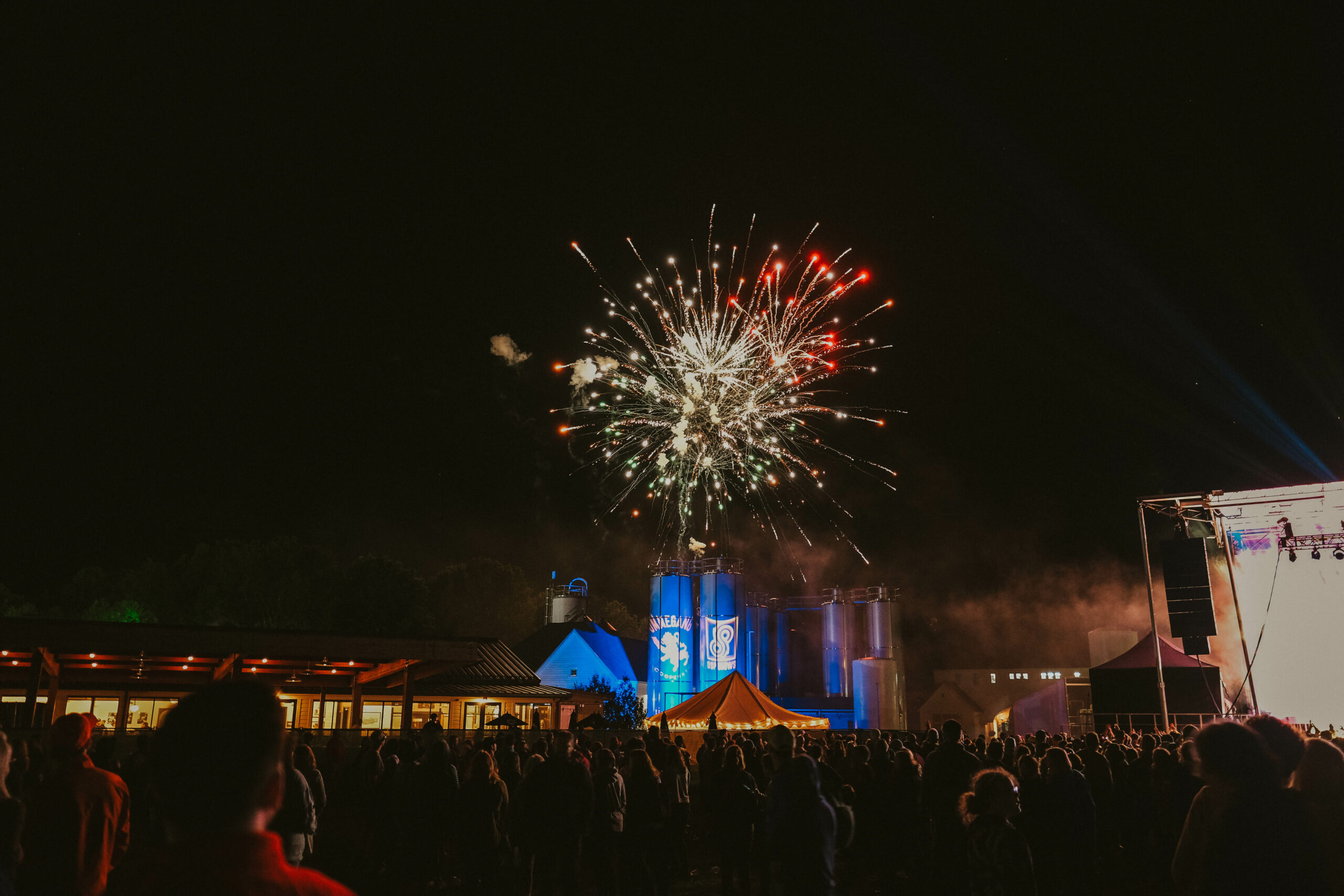 Fireworks at the Brewery