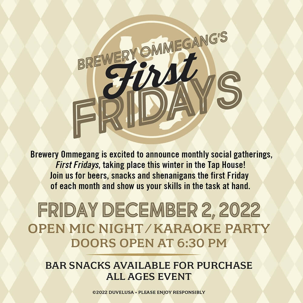 First Friday Tap House Events