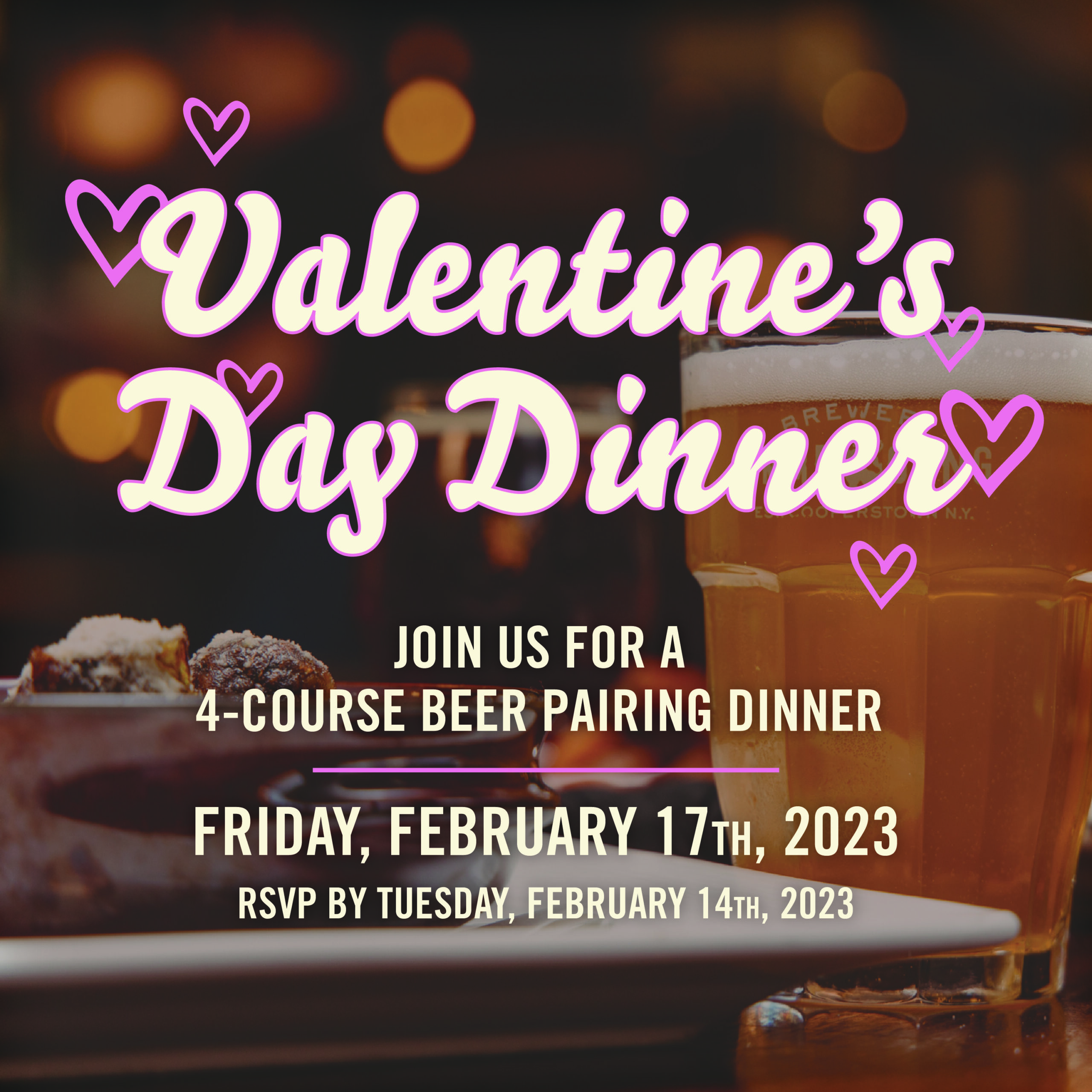 February Beer Dinner