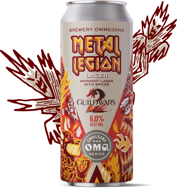 Metal Legion Lager Can