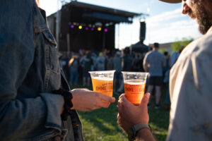 Brewery Ommegang Festival in the backyard 