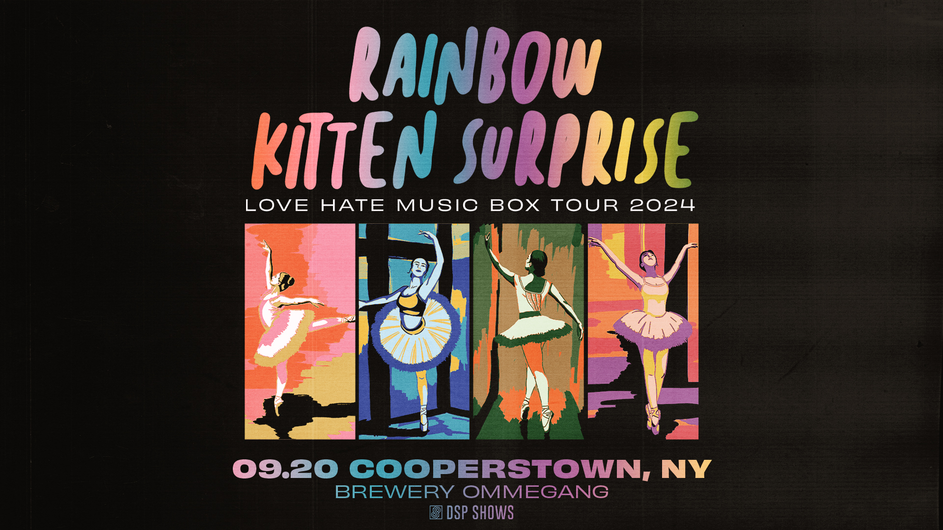 Rainbow Kitten Surprise at Brewery Ommegang